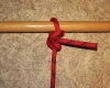 Buntline hitch step by step how to tie instructions