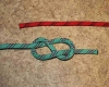 Figure 8 bend step by step how to tie instructions