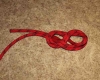 Figure 8 loop step by step how to tie instructions